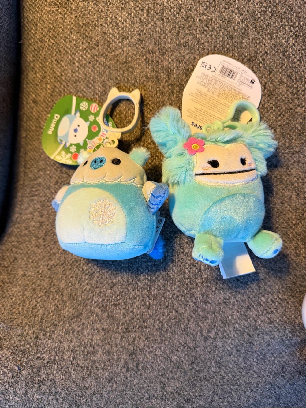 Squishmallows clip plush toys